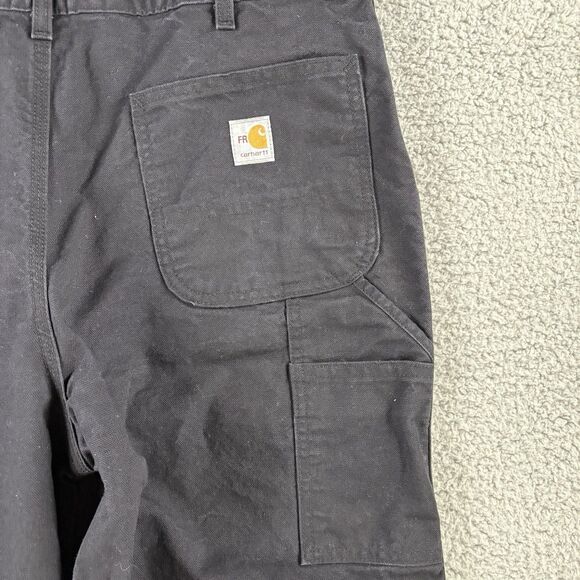 Carhartt FR Flame Resistant Work Pants Mens 36x36 Black HRC2 Work 100791-001 - Picture 9 of 11